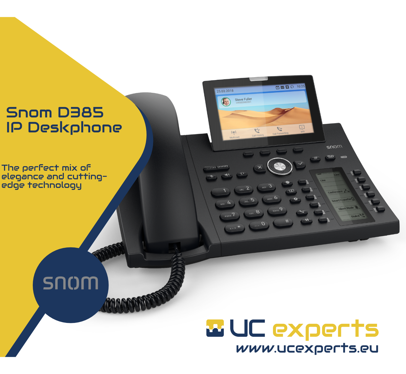 The Snom D385 Marks The Next Generation News Ucexperts 9294