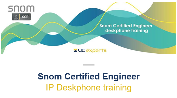 Snom Certified Engineer -  IP Deskphone training: 18th-19th of June 2024