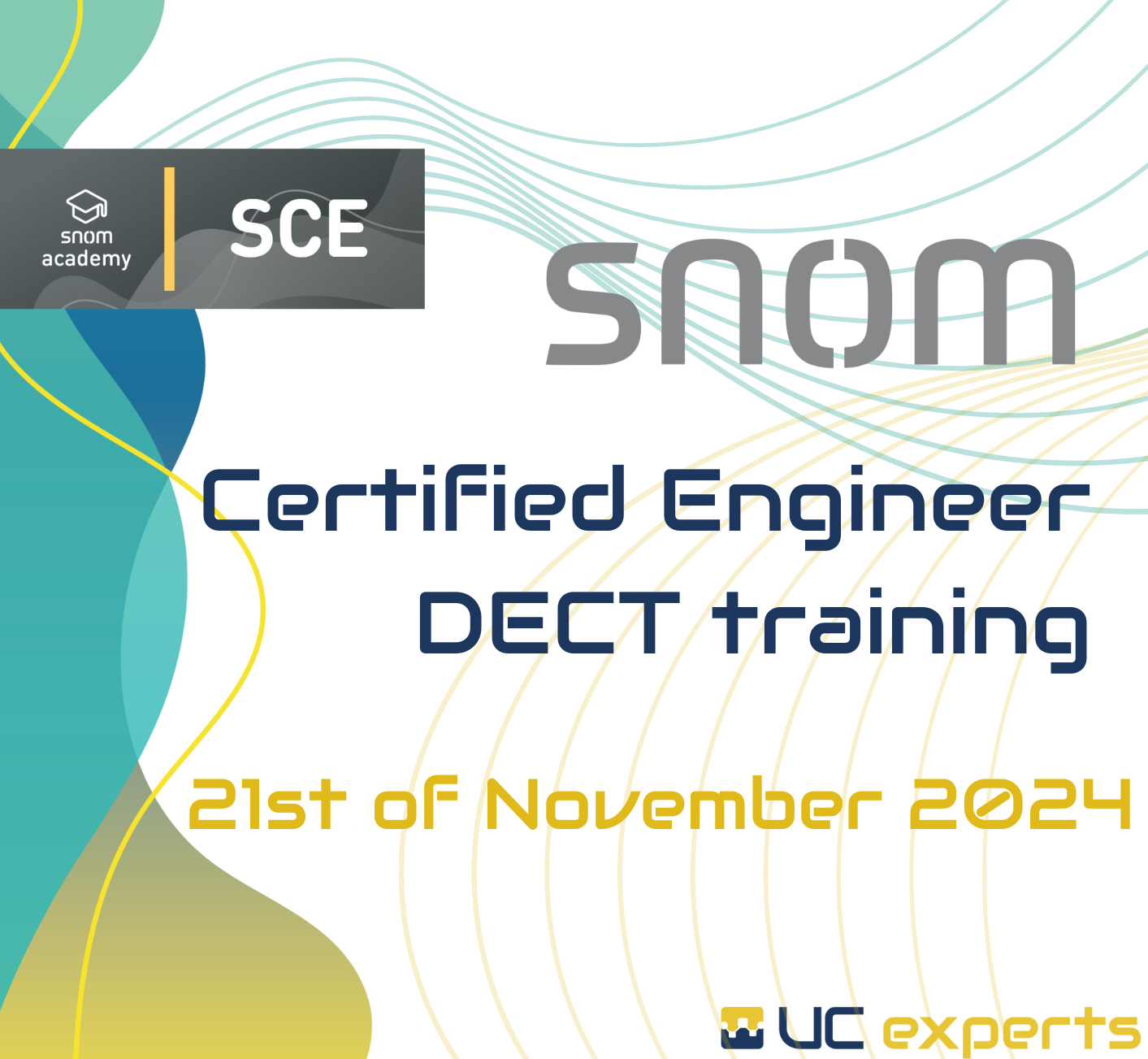 Snom Certified Engineer -  DECT training - November 21st